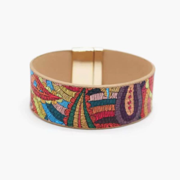 High Quality Ethnic Wrap Leather Bracelet Chain Rope Lightning Heartbeat Bracelet For Women Fashion Jewelry - Image 3